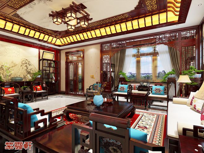 杏彩体育平台注册中式装修实景图装修实景中式装修图片大全古色生香的中式装修全屋效果