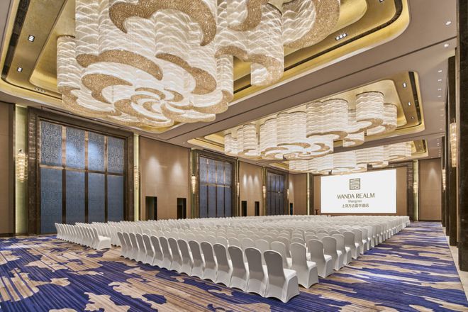 杏彩体育，奢华盛宴地：酒店宴会厅装修效果图精选